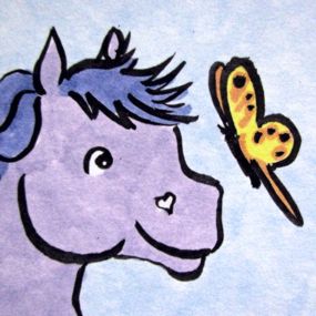 Purple Pony Art