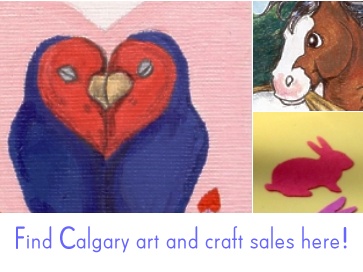 Visit me at a Calgary craft sale!
